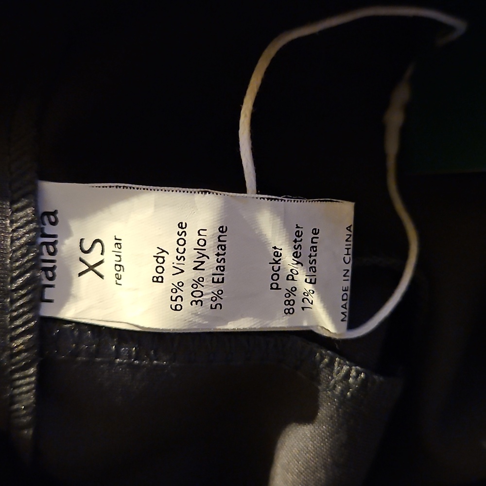 NWT Halara Flex High Waisted Zipper Side Pocket Straight Leg Pant Sz. XS - Picture 8 of 8